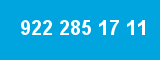 922 285 17 11